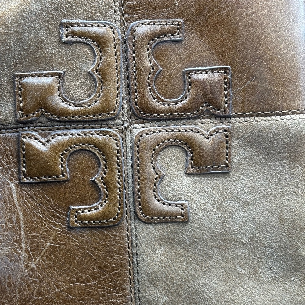 Tory Burch Brown Leather Riding Boots - Picture 7 of 8
